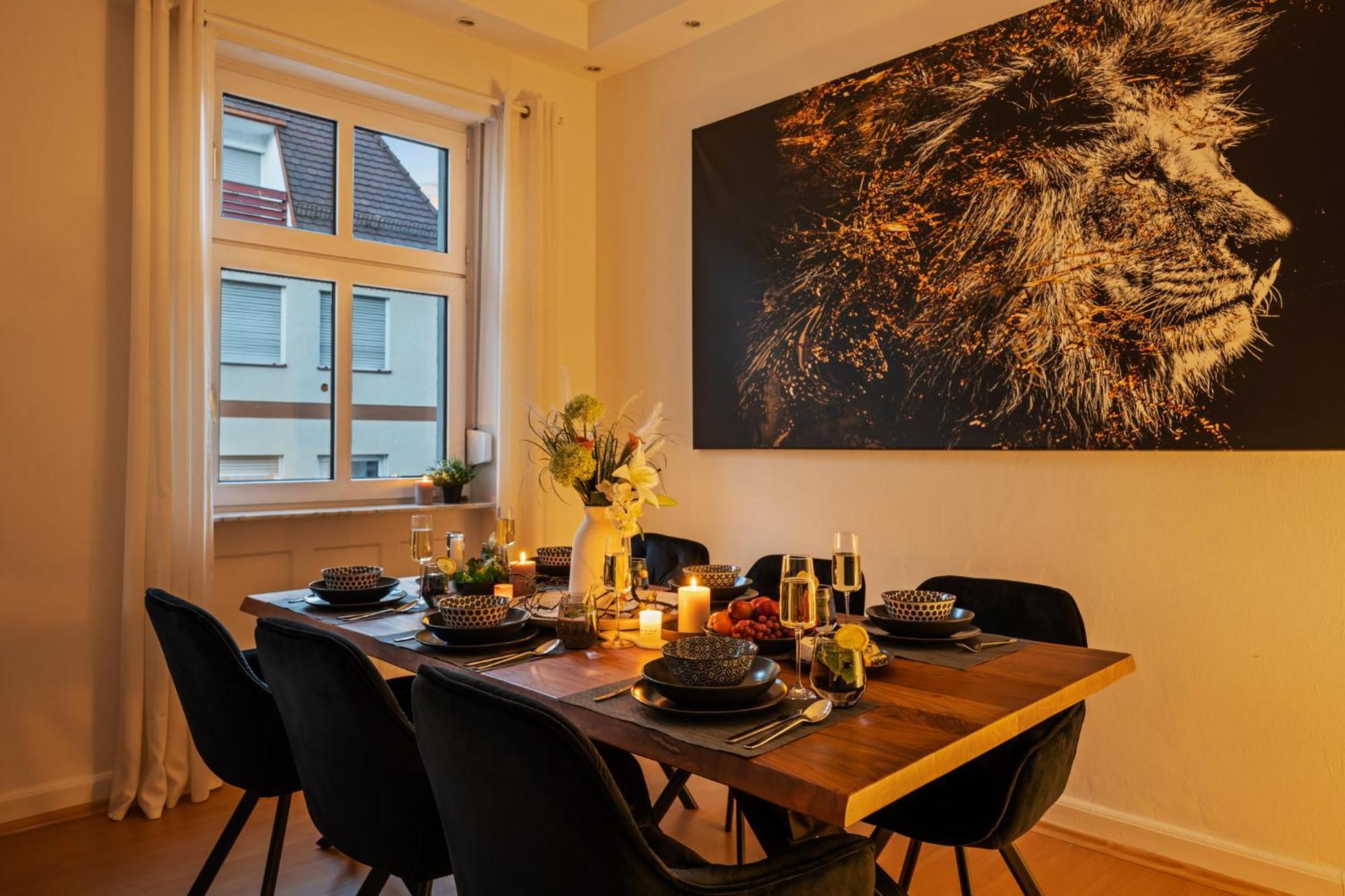 Ferienwohnung Blassdoerfer - Modernes Apartment In Bester Lage Und 93 Qm2 Bad Kissingen Bagian luar foto