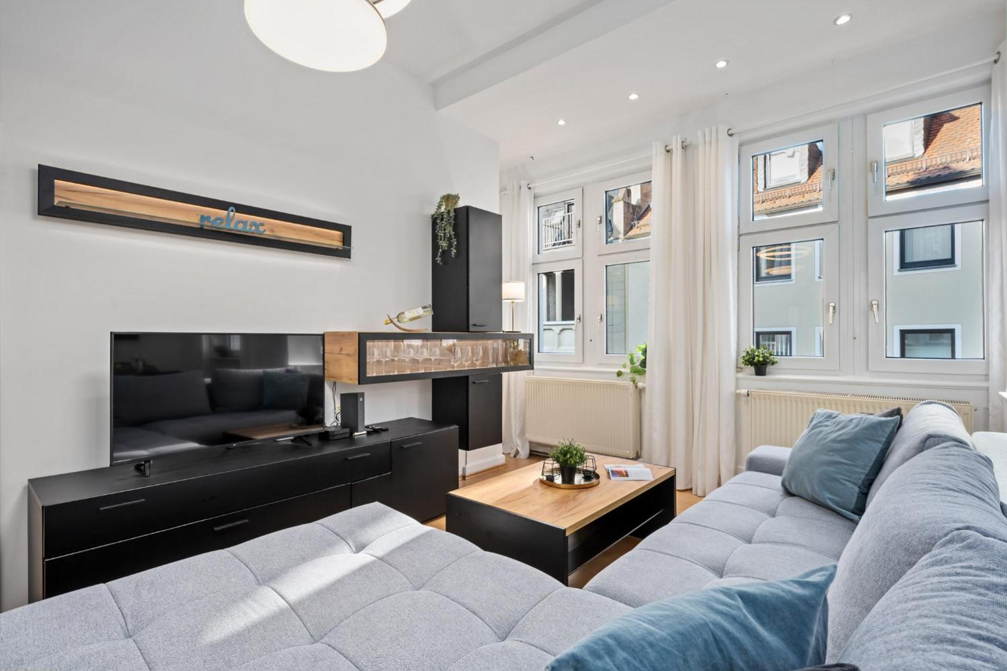 Ferienwohnung Blassdoerfer - Modernes Apartment In Bester Lage Und 93 Qm2 Bad Kissingen Bagian luar foto
