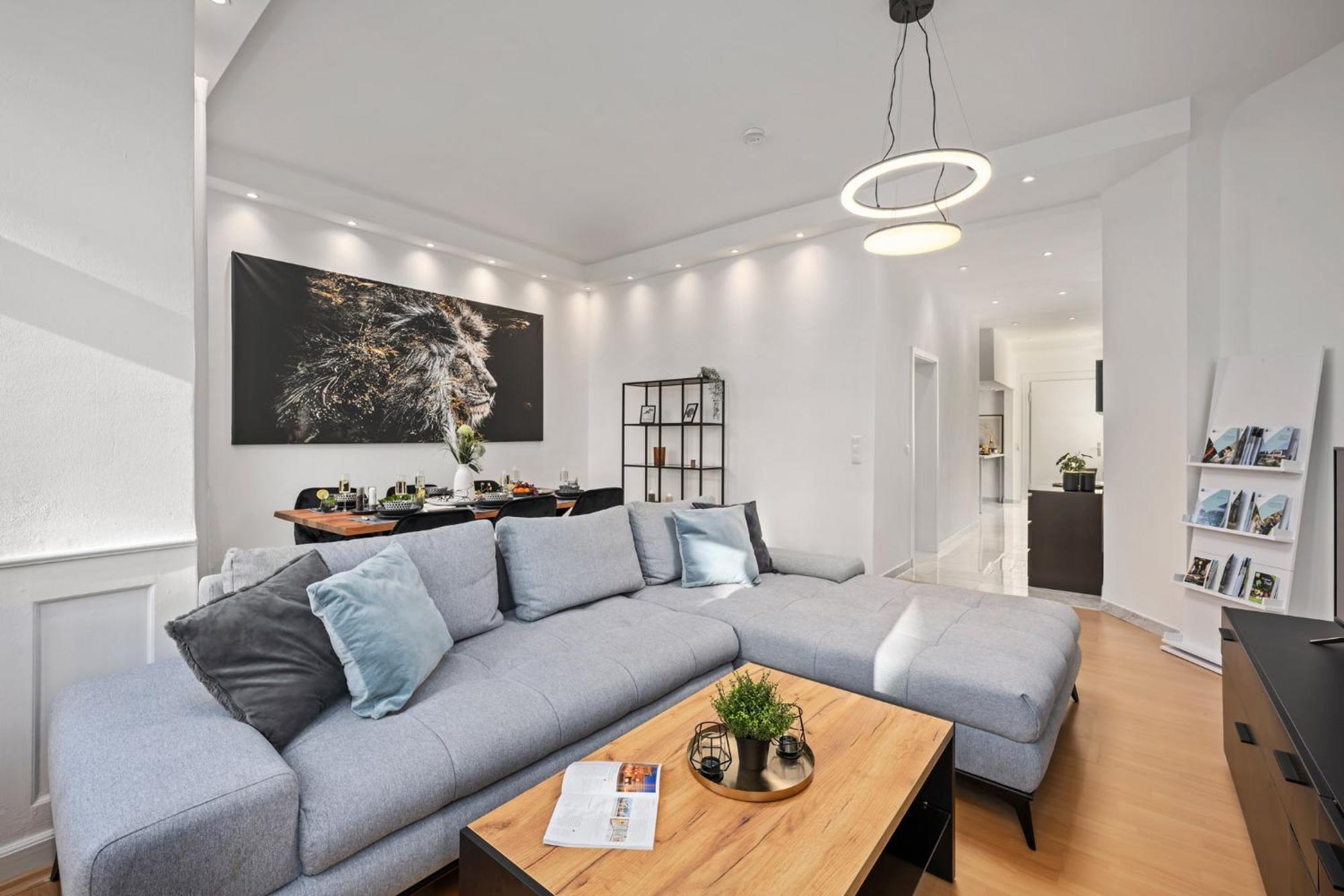 Ferienwohnung Blassdoerfer - Modernes Apartment In Bester Lage Und 93 Qm2 Bad Kissingen Bagian luar foto