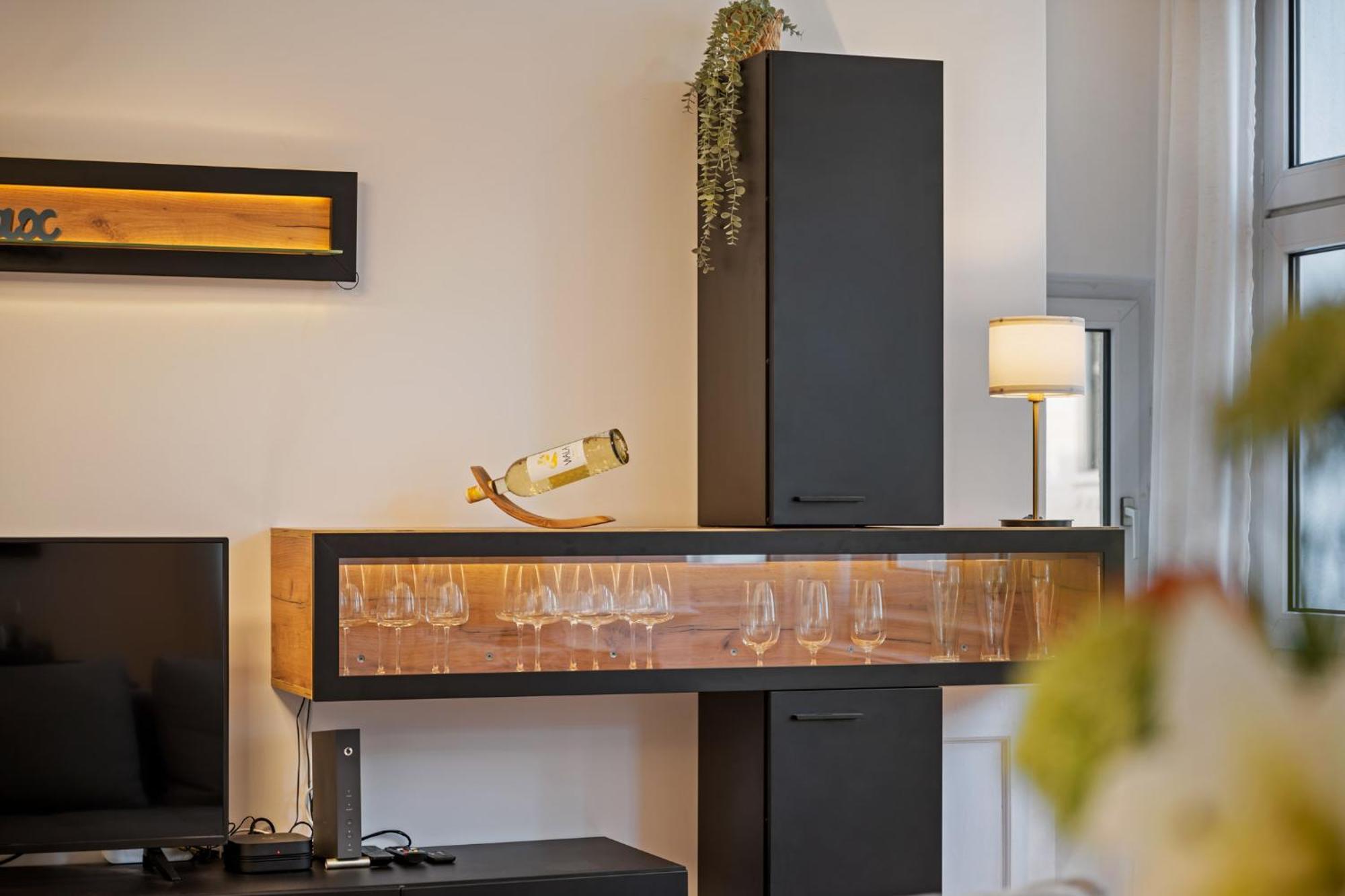 Ferienwohnung Blassdoerfer - Modernes Apartment In Bester Lage Und 93 Qm2 Bad Kissingen Bagian luar foto